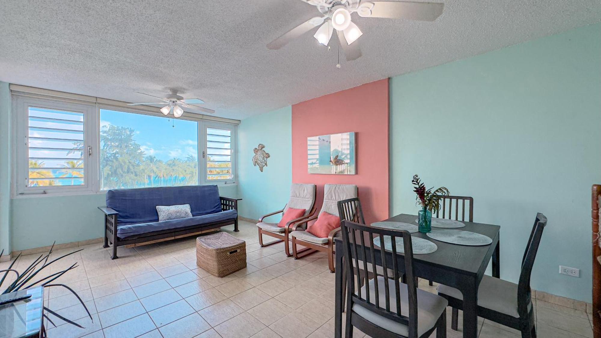 Moana'S Beach Apartment In Luquillo Pr Beach View エクステリア 写真